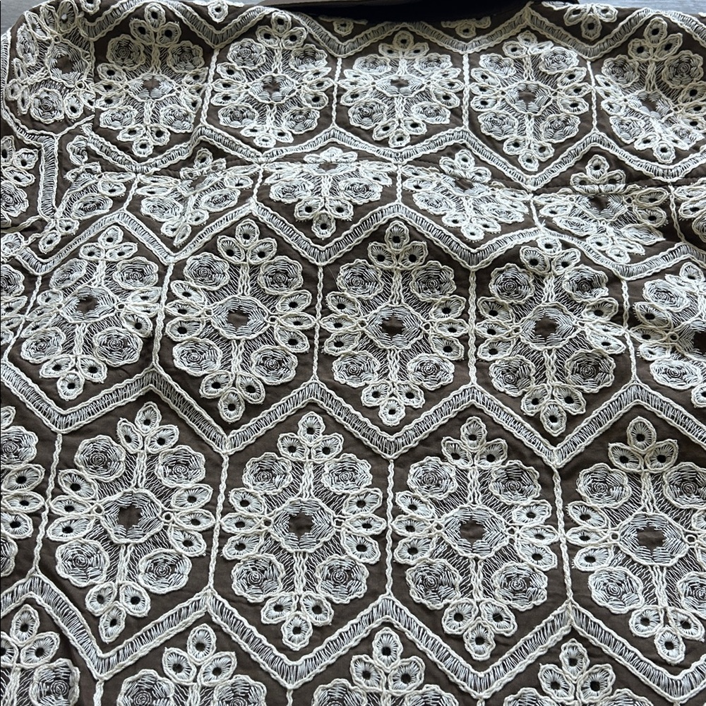 Tuckernuck Brown Mocha Embroidered Dress - Picture 7 of 8